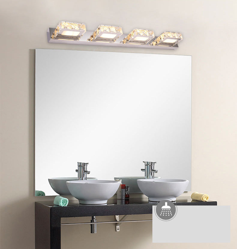 Luci da vanità montate a parete a parete a LED moderni apparecchi di illuminazione da vanità per bagno