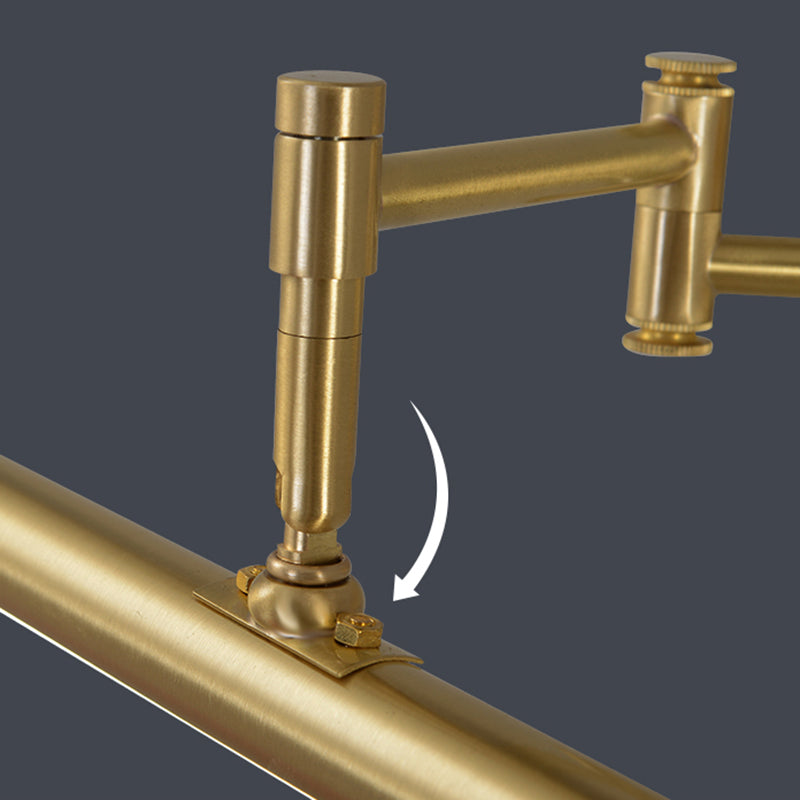 Luci da vanità montate in metallo allungato Luci da vanità moderne apparecchi per il bagno per il bagno