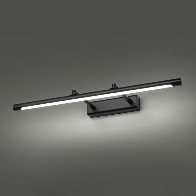 Streamlined Metal Wall Mounted Vanity Lights Modern Vanity Lighting Fixtures for Bathroom