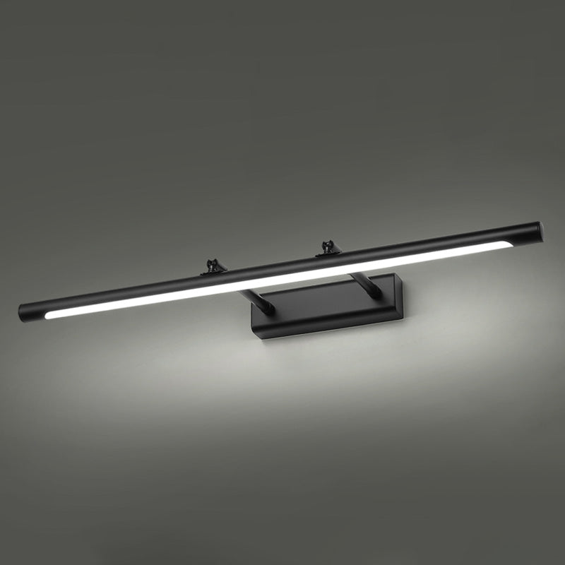 Streamlined Metal Wall Mounted Vanity Lights Modern Vanity Lighting Fixtures for Bathroom