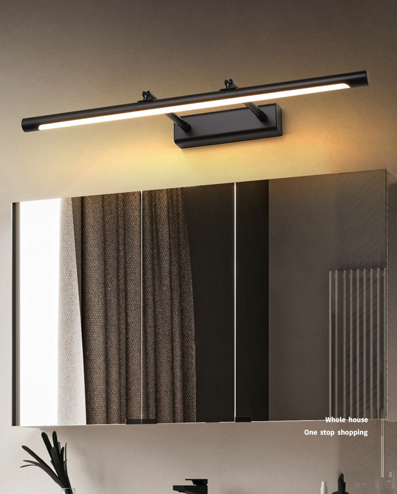 Streamlined Metal Wall Mounted Vanity Lights Modern Vanity Lighting Fixtures for Bathroom