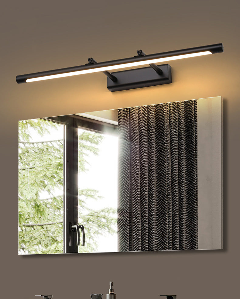 Streamlined Metal Wall Mounted Vanity Lights Modern Vanity Lighting Fixtures for Bathroom