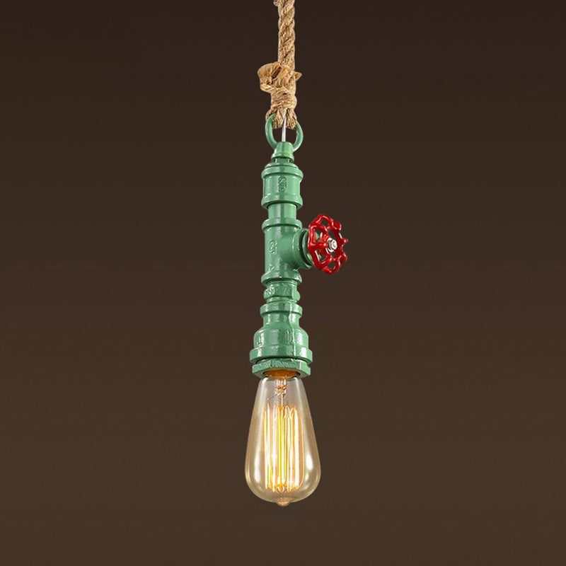 Style industriel en option en 5 couleurs suspension de la modélisation de tuyaux d'eau créatifs de modélisation en métal pour café de restauration