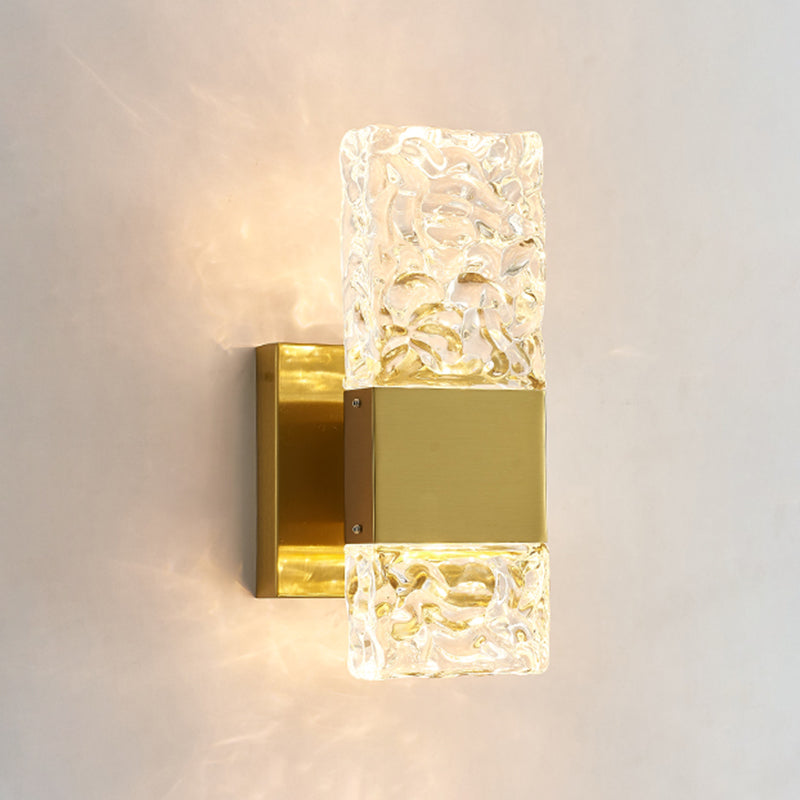 Semplicità lampada a parete a forma di mattone a forma di mattone