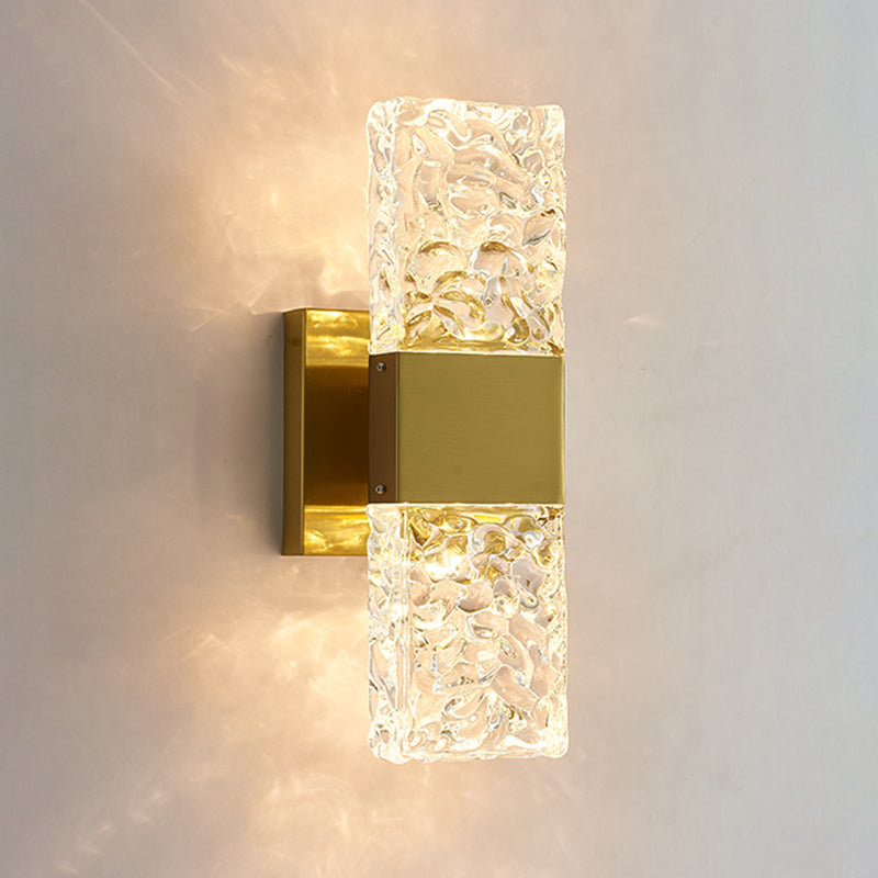 Semplicità lampada a parete a forma di mattone a forma di mattone