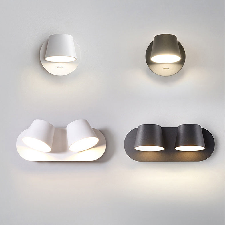 Moderne Wandleuchte einstellbare rotbare LED -Lichtraum Innenleuchte in Innenräumen