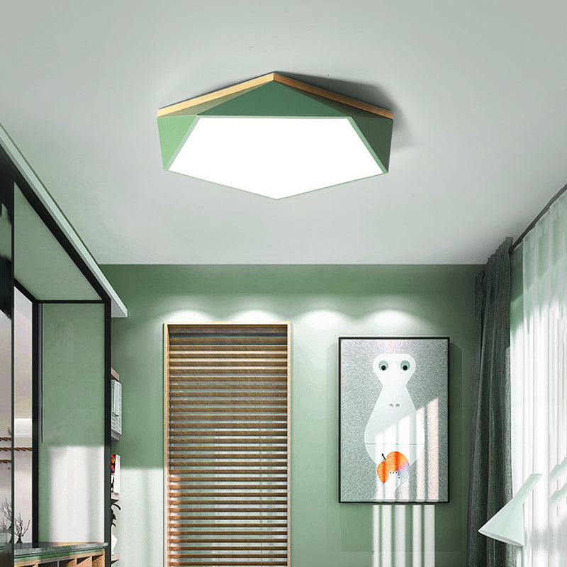 Lampada da incasso Diamond 1 luce Faretto da incasso minimalista in acrilico per camera da letto