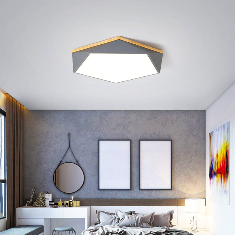 Lampada da incasso Diamond 1 luce Faretto da incasso minimalista in acrilico per camera da letto