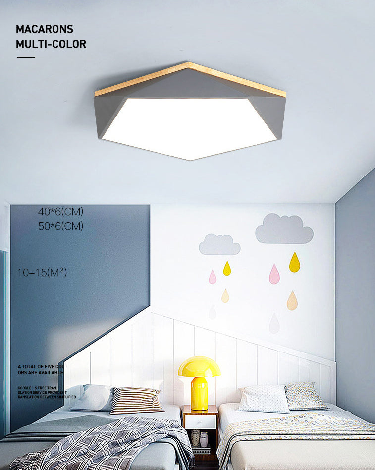 Lampada da incasso Diamond 1 luce Faretto da incasso minimalista in acrilico per camera da letto