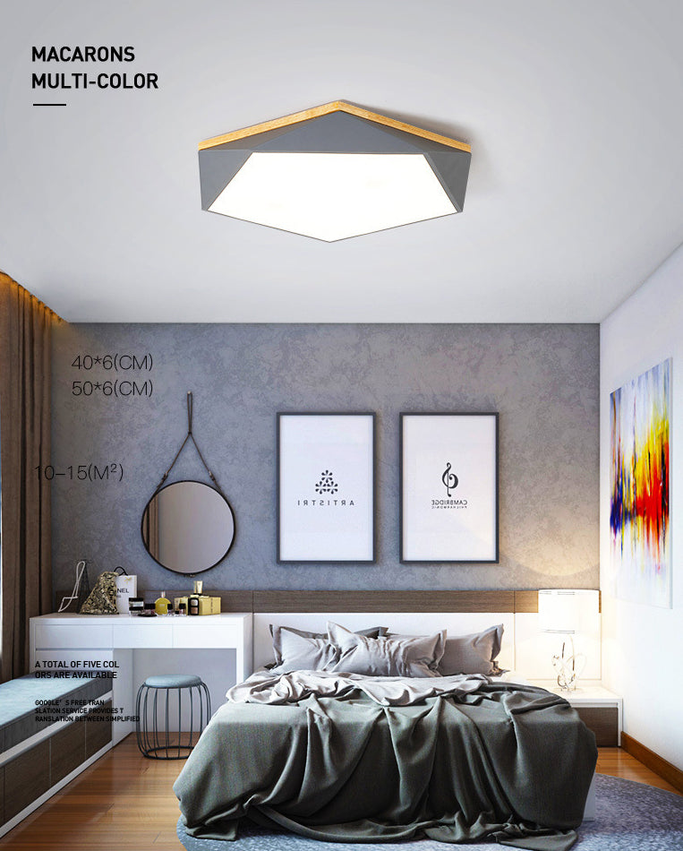 Lampada da incasso Diamond 1 luce Faretto da incasso minimalista in acrilico per camera da letto