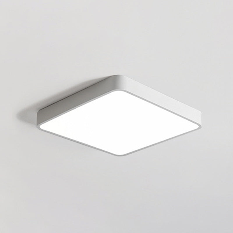 Modern Style Aluminum LED Flush Light Bedroom Ceiling Mounted Light with 1 Light