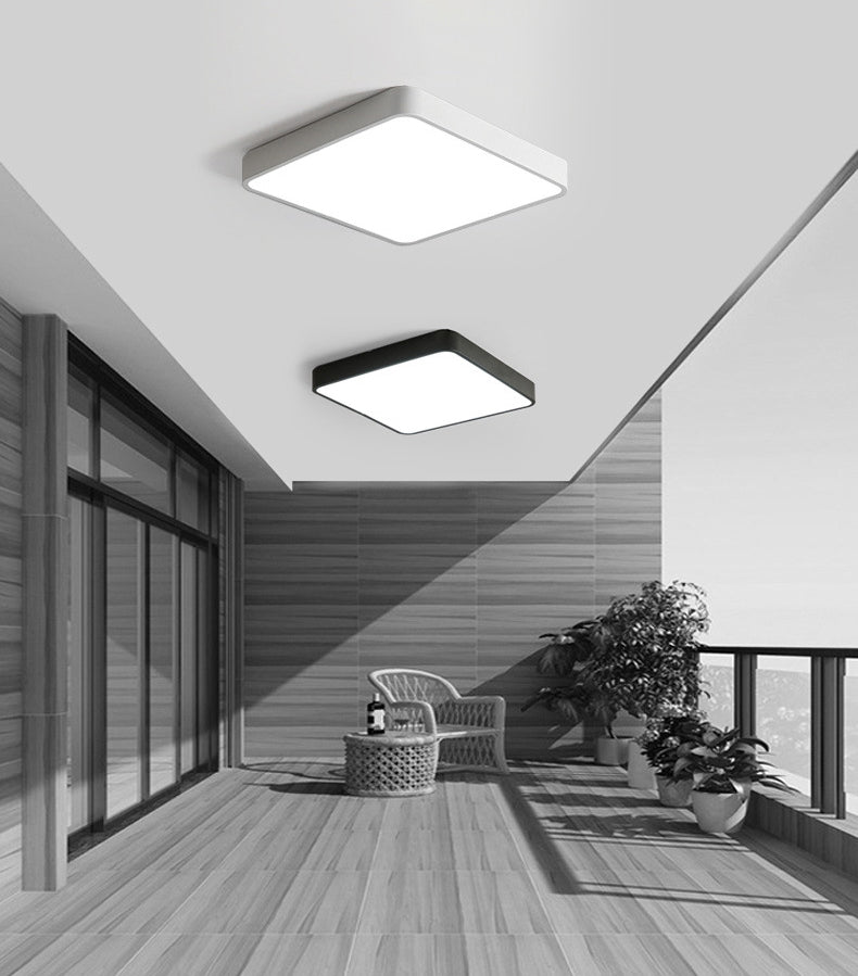 Modern Style Aluminum LED Flush Light Bedroom Ceiling Mounted Light with 1 Light