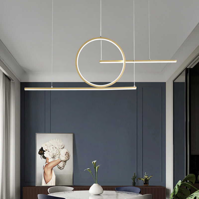 LED LED LED WARROUGE LEDEAR LIGNE DU PRENDANT ACRYLIQUE MODERNE CONCICON