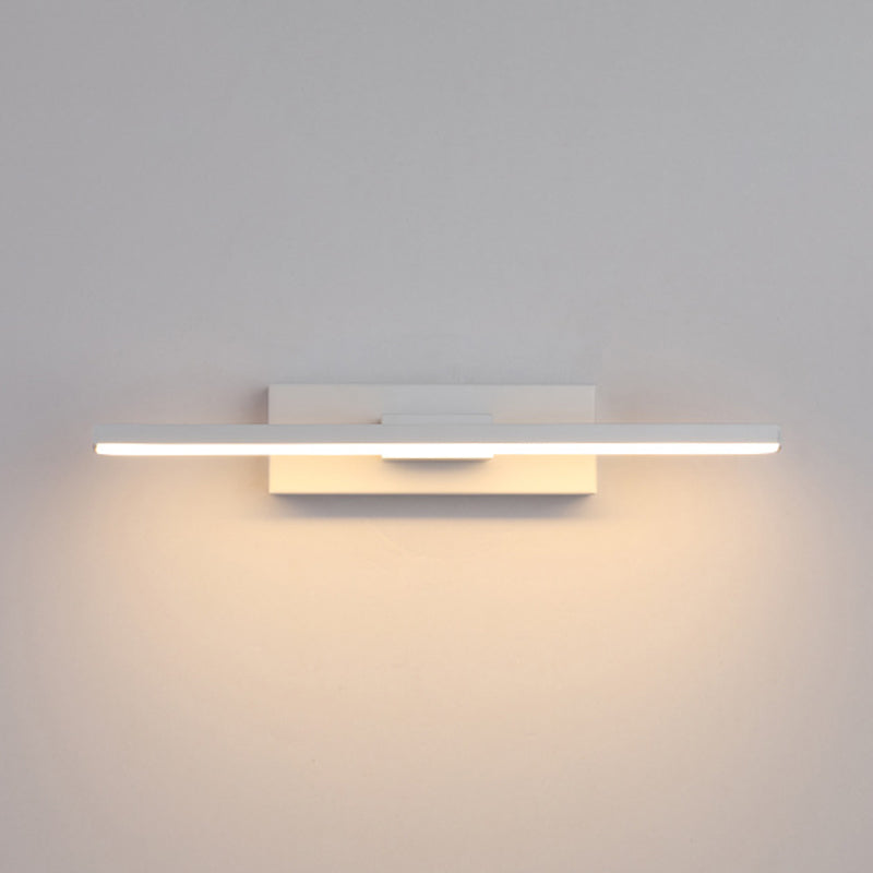 Contemporary Minimalism Wall Lamp 330° Rotatable Aluminum LED Line Light for Bedroom