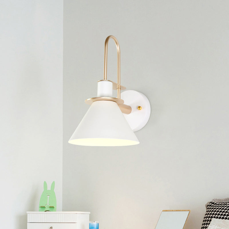 6 couilles lampe à paroi macaron en option unique Bulbe de style nordique Nordic Cone Light pour le couloir de la chambre à coucher