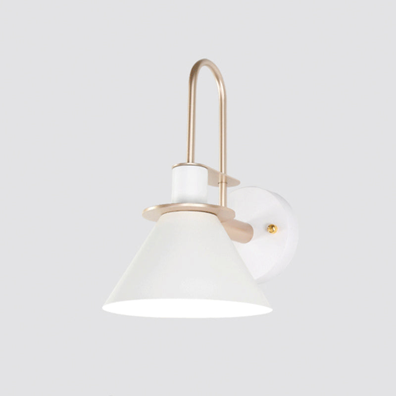 6 couilles lampe à paroi macaron en option unique Bulbe de style nordique Nordic Cone Light pour le couloir de la chambre à coucher