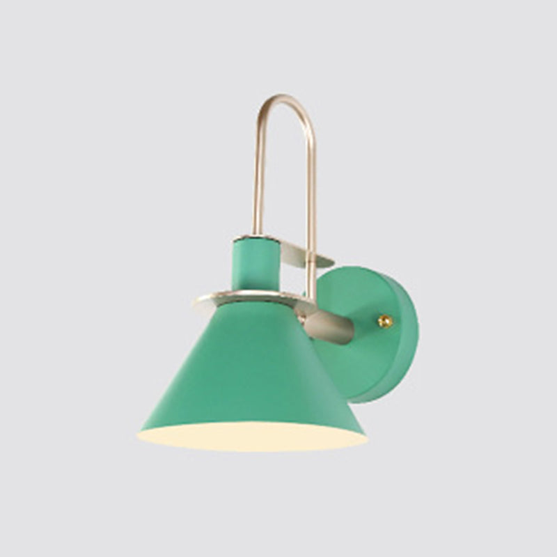 6 couilles lampe à paroi macaron en option unique Bulbe de style nordique Nordic Cone Light pour le couloir de la chambre à coucher