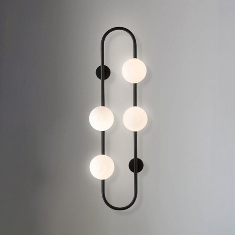 Modern Nordic Minimalist Minimalist Stipical Sconce Sconfietti di vetro Pronchi di vetro