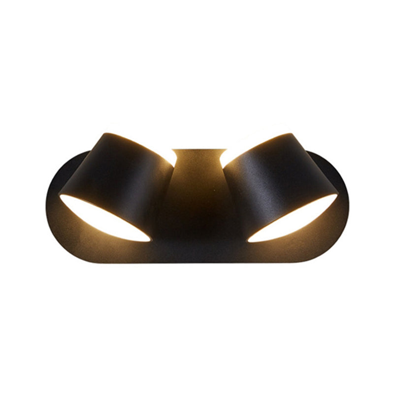 Modern Minimalist Style Cone Wall Lighting Fixtures Aluminum Wall Sconces for Living Room