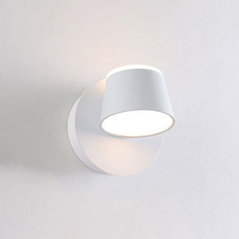 Modern Minimalist Style Cone Wall Lighting Fixtures Aluminum Wall Sconces for Living Room