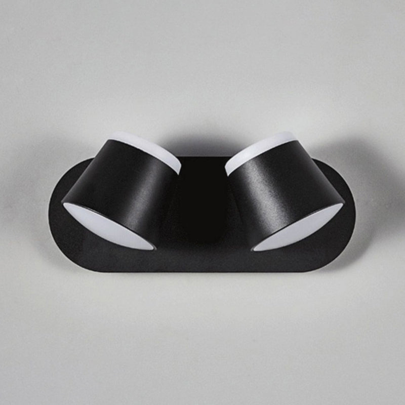 Modern Minimalist Style Cone Wall Lighting Fixtures Aluminum Wall Sconces for Living Room