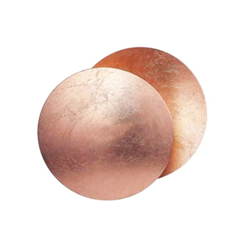 Modern Minimalist Style Circular Wall Sconce Lighting Copper Wall Light for Bedroom