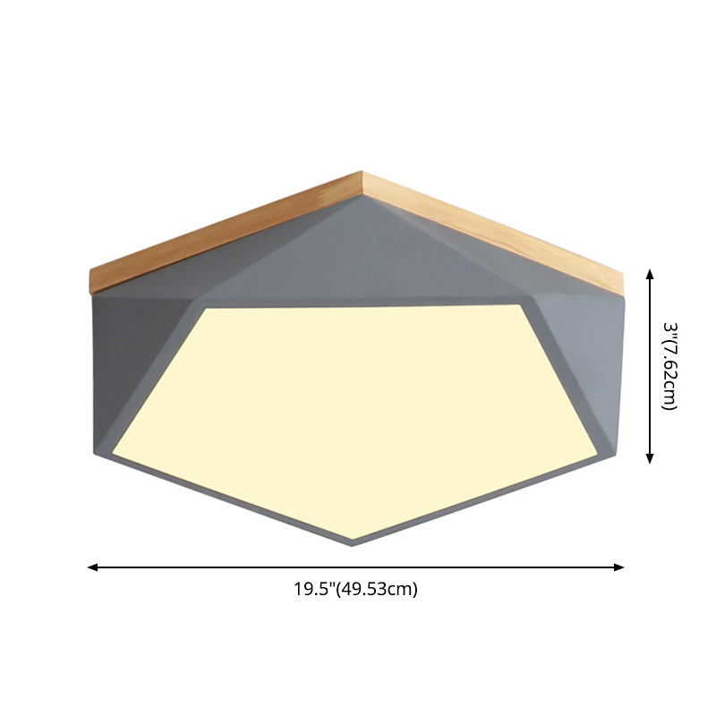 Lampada da incasso Diamond 1 luce Faretto da incasso minimalista in acrilico per camera da letto