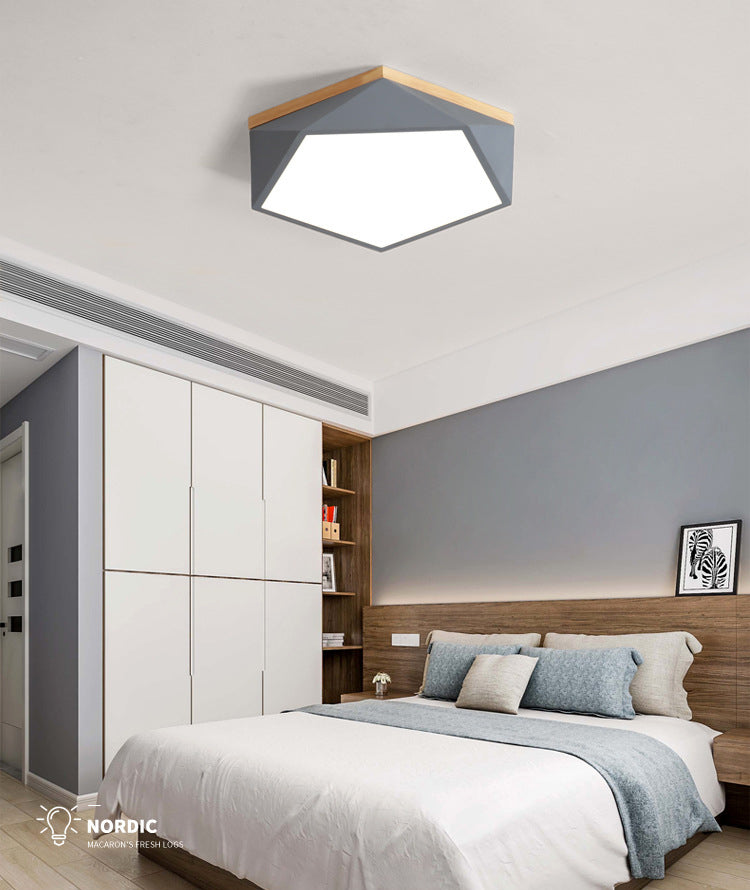 Lampada da incasso Diamond 1 luce Faretto da incasso minimalista in acrilico per camera da letto