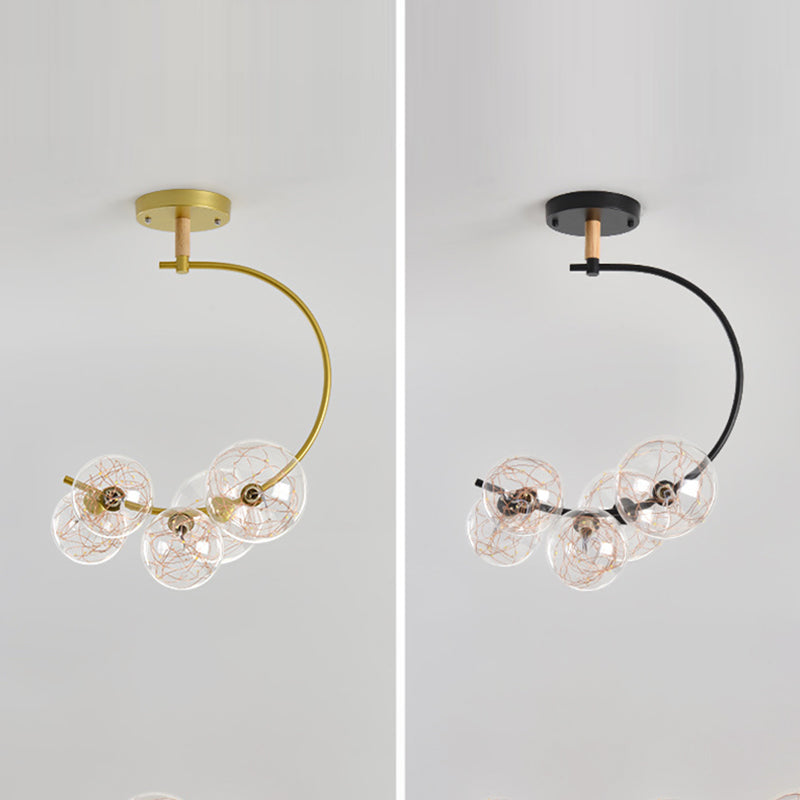 Moderne creatieve plafondlamp LED-cirkellicht Binnenlicht Slaapkamerlicht