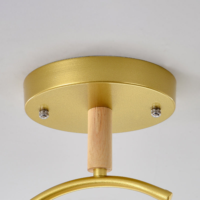 Moderne creatieve plafondlamp LED-cirkellicht Binnenlicht Slaapkamerlicht