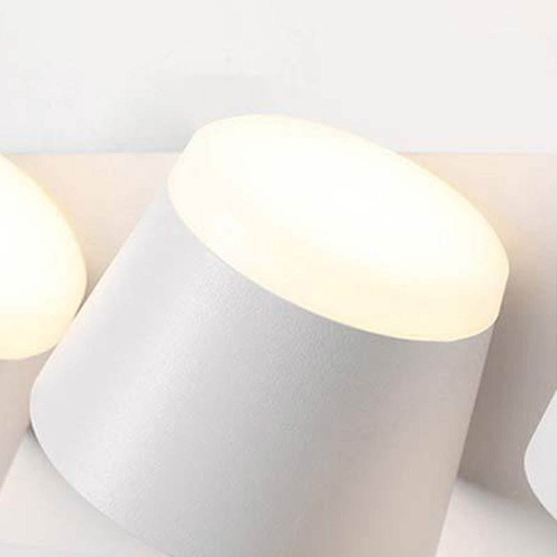 Rotatable Cone Wall Sconce Lights Modern Minimalist Style Metal Sconce for Bedroom