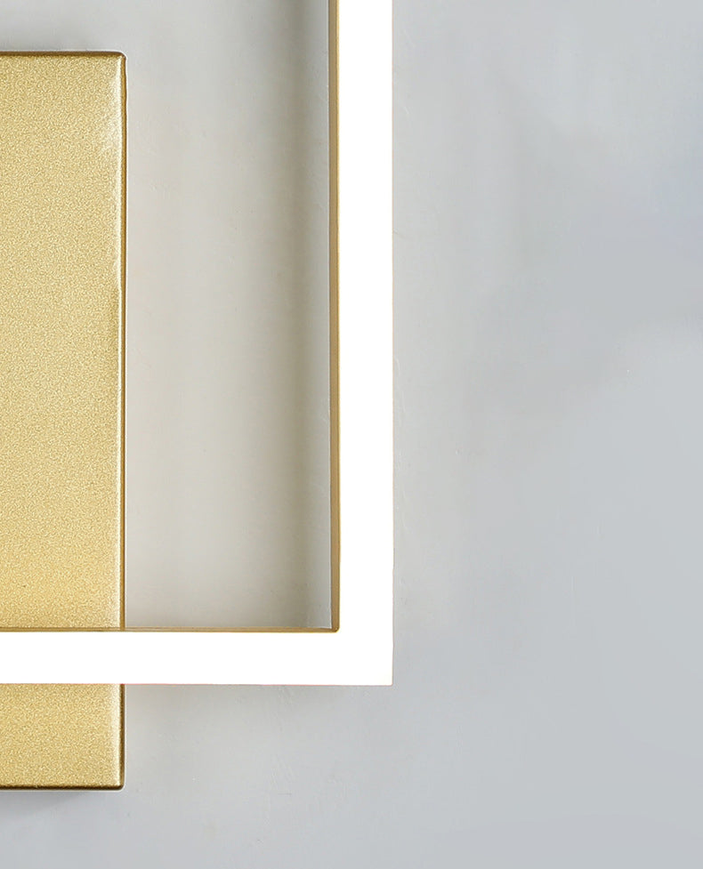 Modern Minimalist Minimalist Light Light Light Sconces Lampade a parete in metallo per soggiorno