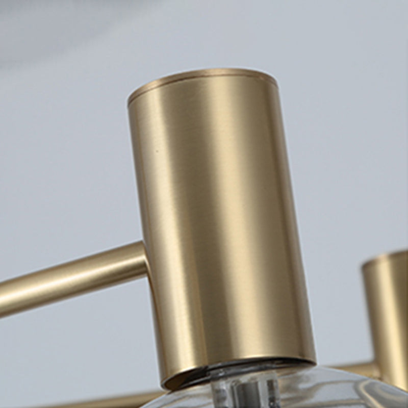 Glass Modo Hanging Chandelier Simplicity Style Chandelier Lighting for Living Room