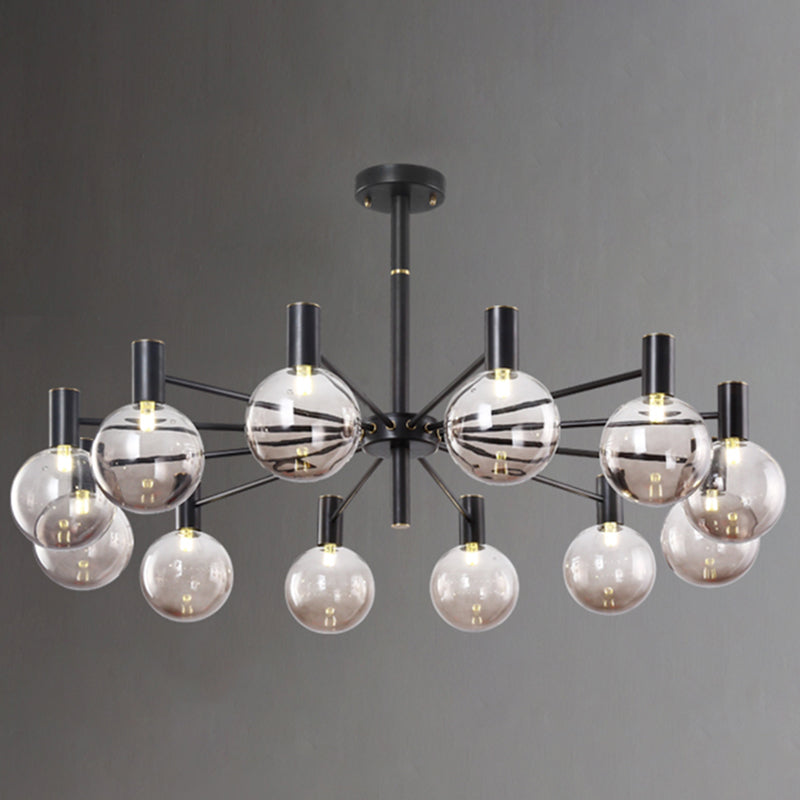Glass Modo Hanging Chandelier Simplicity Style Chandelier Lighting for Living Room