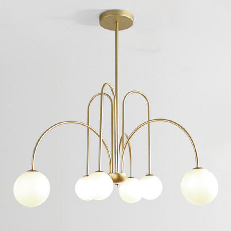 Molecular soggiorno lampadario a sospensione a sospensione in vetro a sospensione Nordic Apparecchio di illuminazione