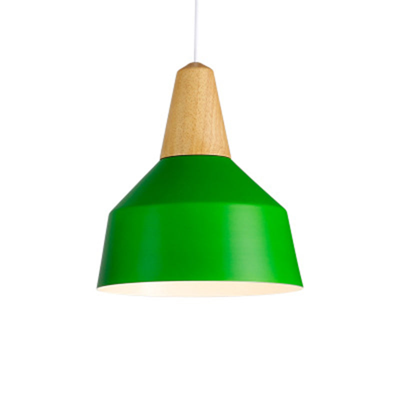 Trota in legno in metallo Trota sospesa a sospensione Simplicità Simplicità Apparecchio di illuminazione a sospensione per camera da letto