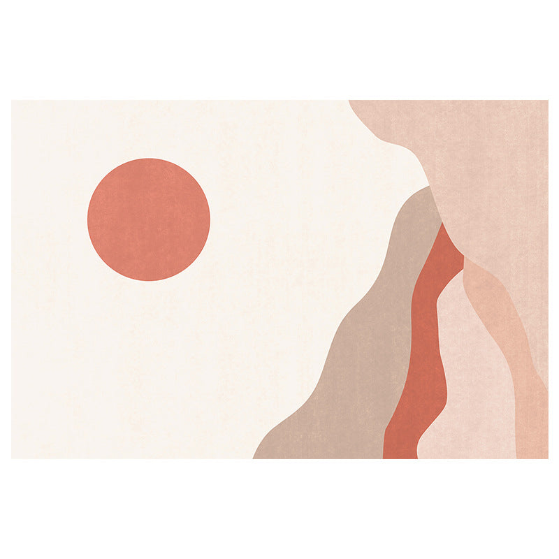 Multicolor Home Dekoration Teppich moderner abstrakter Abstiegspolyester mit nicht rutscher Backing Teppich