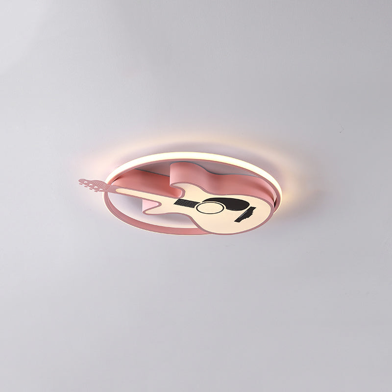 Children's room Flushmount Light Girl Bedroom Kindergarten Aisle Olphin Butterfly Cute Cartoon Creative Pink Eye Protection Lamps