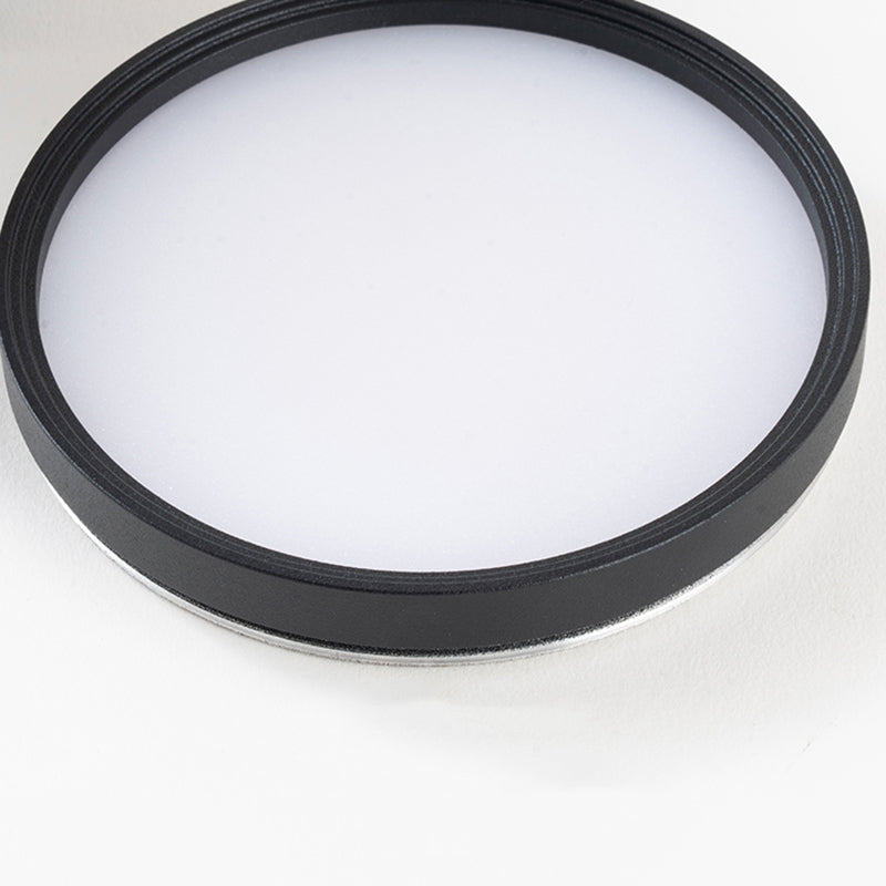 Lampada a pendente del corridoio Lampada del soffitto a LED Nordico con tonalità metallica cilindrica