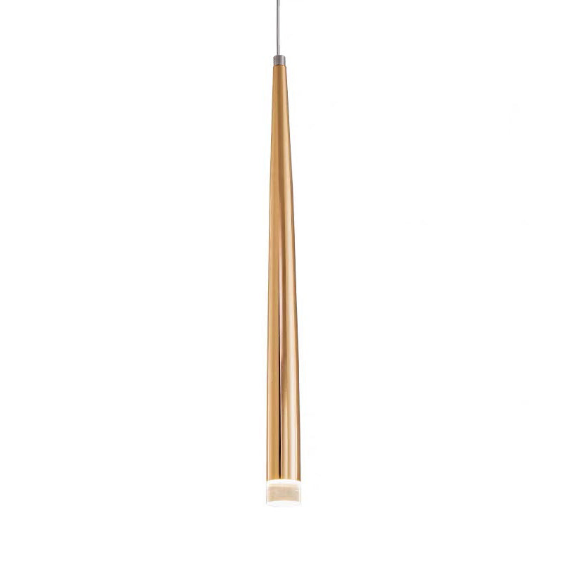 Gold Conical Hanging Light Compartuele eenvoudige 1-licht metalen hanglampverlichting voor bar