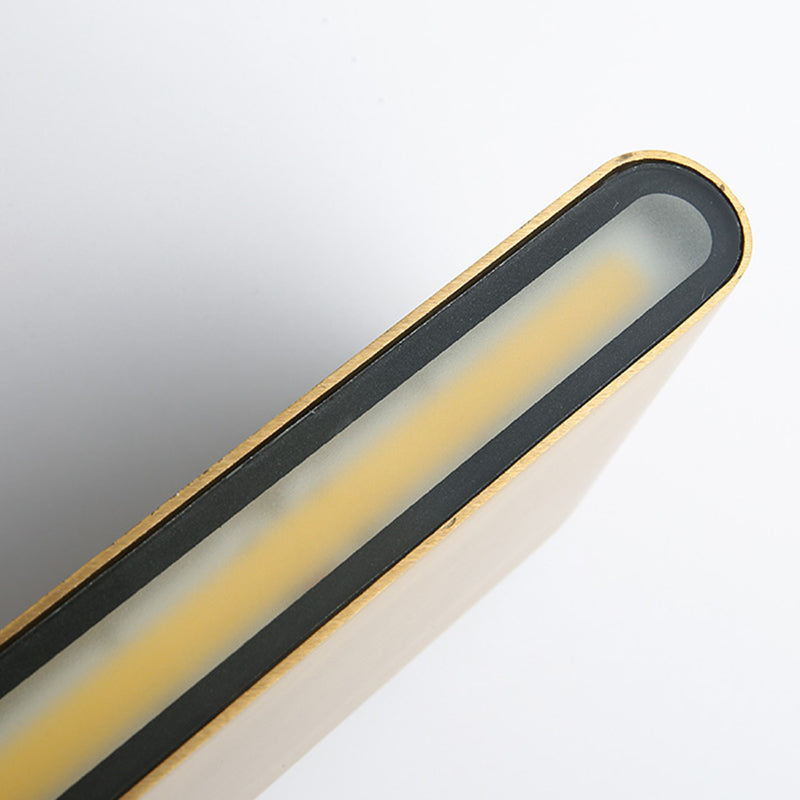 Modern Luxury Style Gold Geometric Wall Sconces Metal Wall Lighting Fixtures