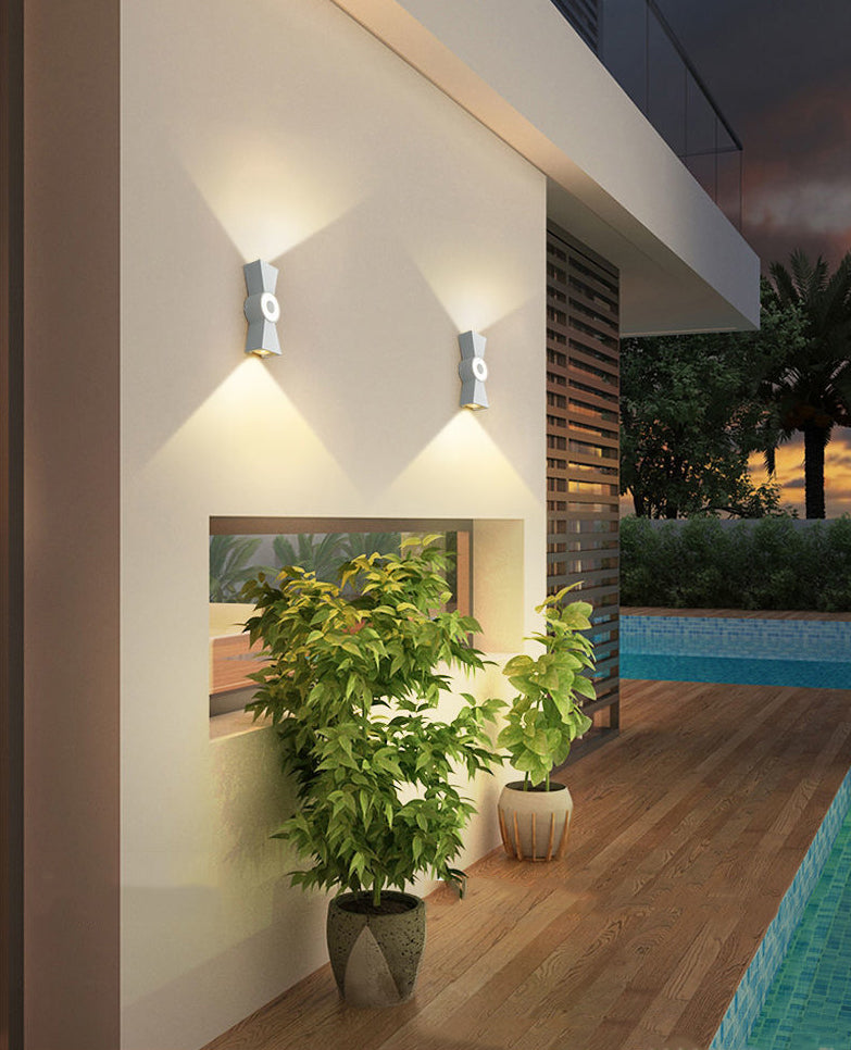 Chinese Knot Shaped Creative LED Wall Lamp Modern Simplicity Style Ambiance Decorative Wall Sconce for Courtyard Aisle