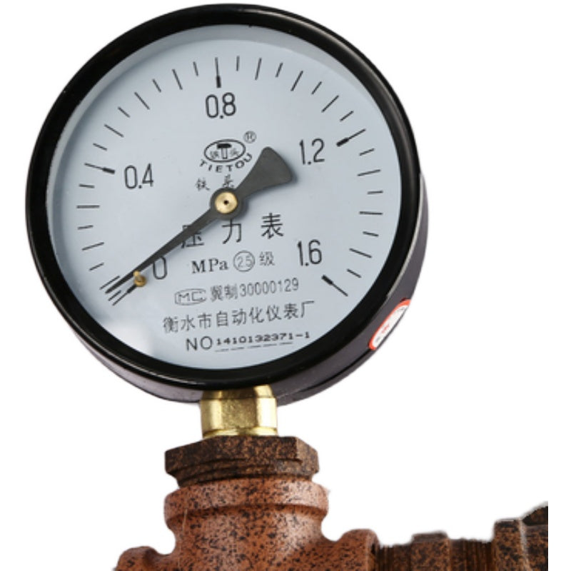 Industrial Retro Water Pipe Wall Mounted Light Fixture Metal Sconce Lights