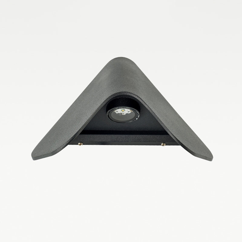 Arrowhead Shaped Waterproof LED Wall Sconce Modern Simplicity Thicken Aluminum Outdoor Wall Mount Lamp