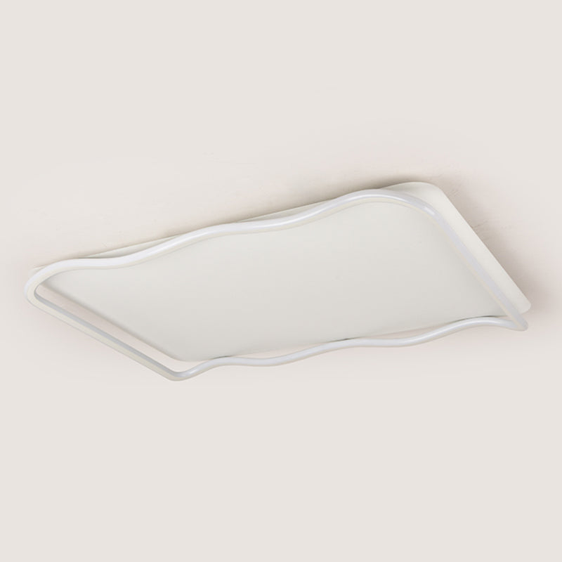 1-Licht geometrische moderne Flush-Leuchte LED Metall Deckenleuchte für Schlafzimmer