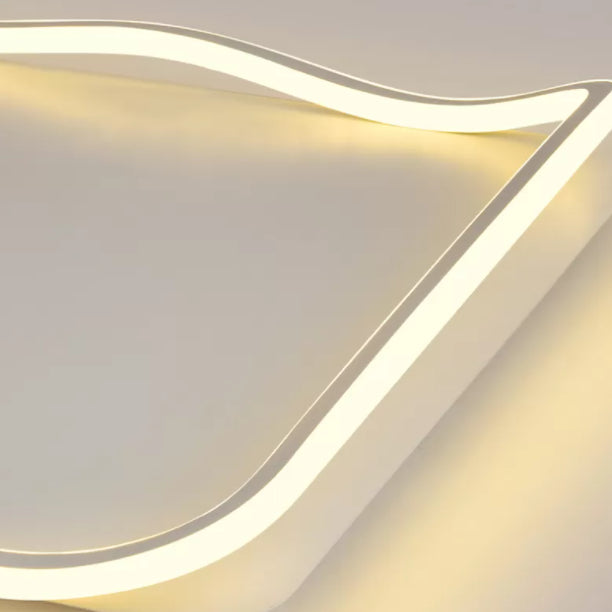 1-Licht geometrische moderne Flush-Leuchte LED Metall Deckenleuchte für Schlafzimmer