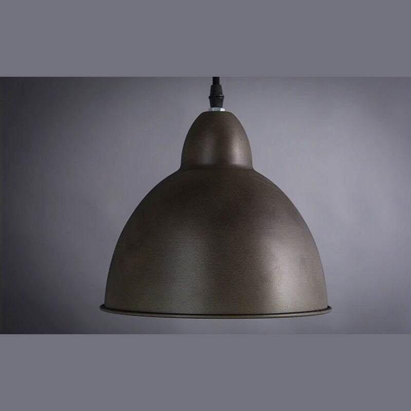 Industrial Style Bowl Shade Lesen Wandlampe 1-Licht Metall Wandleuchte mit Riemenscheibe in Schwarz