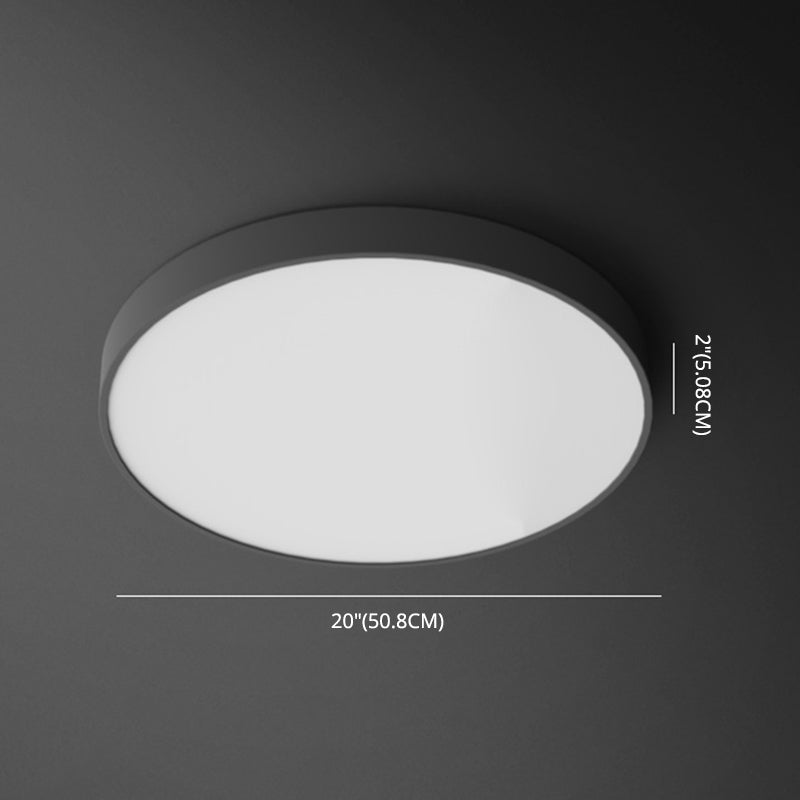 Modern LED Flush Monte Massimale Fissaggio Sala Foyer Light