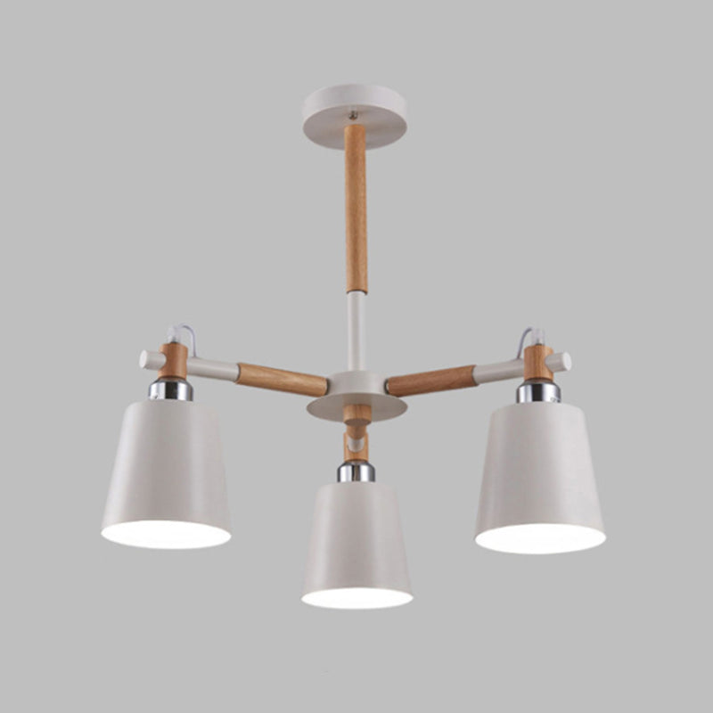 Sputnik Ceiling Hung Fixture Nordic-Style Metal Living Room Chandelier Lighting Fixture