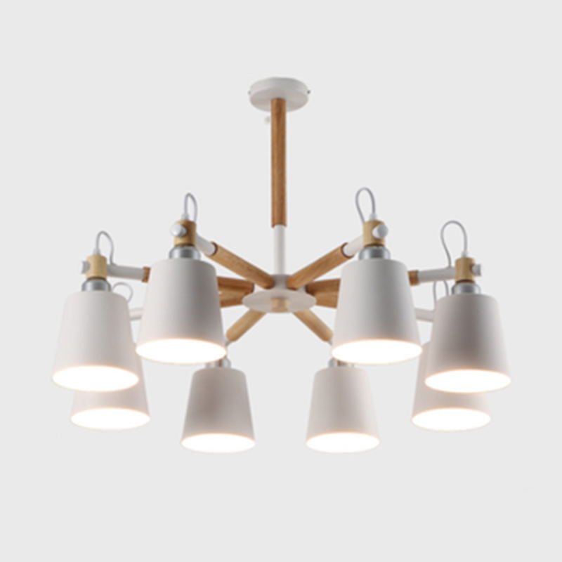 Sputnik Ceiling Hung Fixture Nordic-Style Metal Living Room Chandelier Lighting Fixture